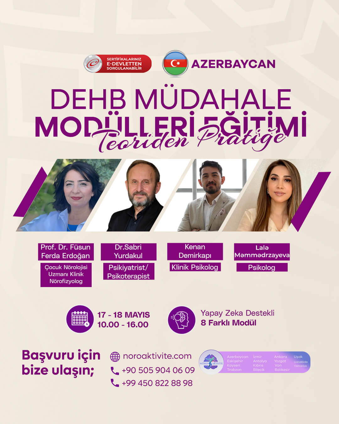 Bakı Diqqət Əskikliyi üzrə Mütəxəssis Təlimi