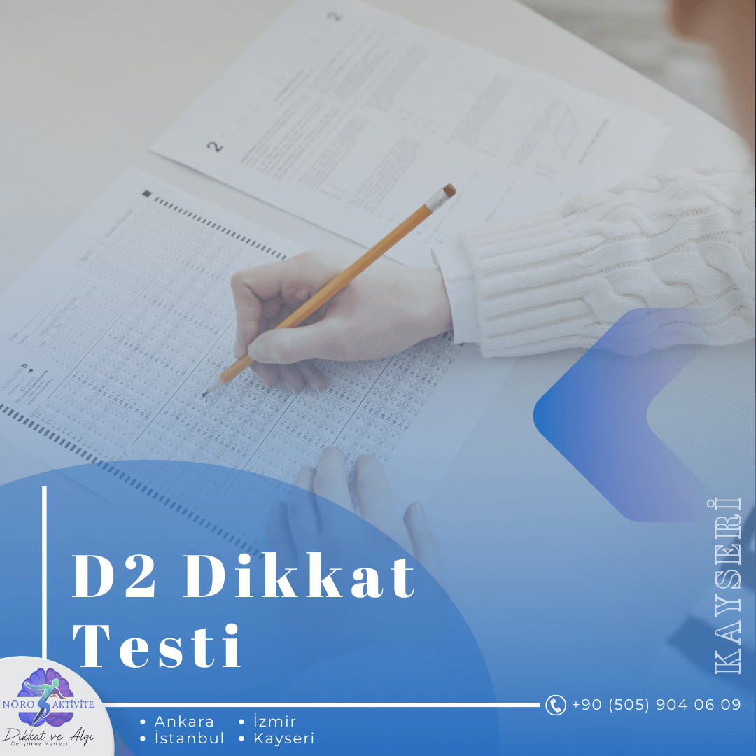 Kayseri D2 Dikkat Testi